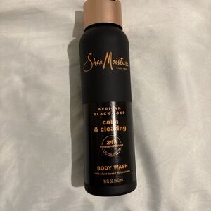 Shea Moisture African Black Soap Body Wash - Black and Copper